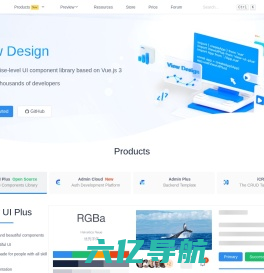 iView / View Design 一套企业级 UI 组件库和前端解决方案