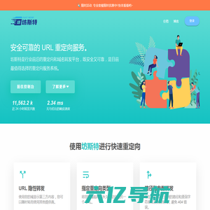 坊斯特域名重定向 | 免费域名转发 | 显隐性URL转发